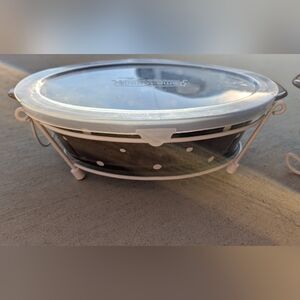 Pyrex Glass Storage Container with Lid